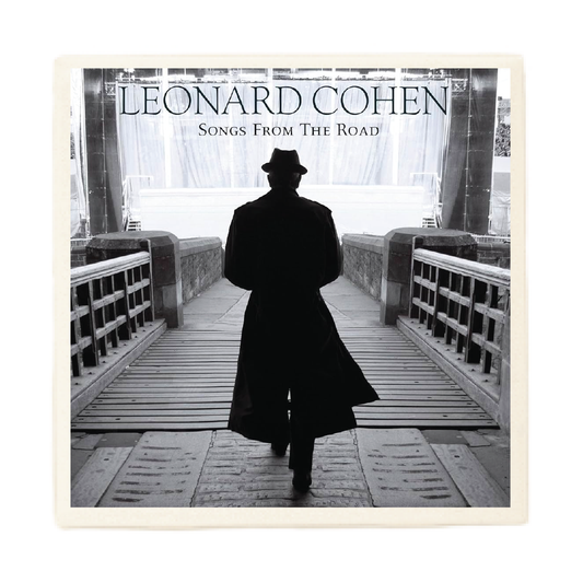 Leonard Cohen Songs From the Road Album Coaster