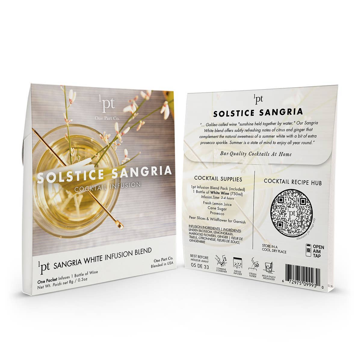 Solstice Sangria Cocktail Infusion Kit