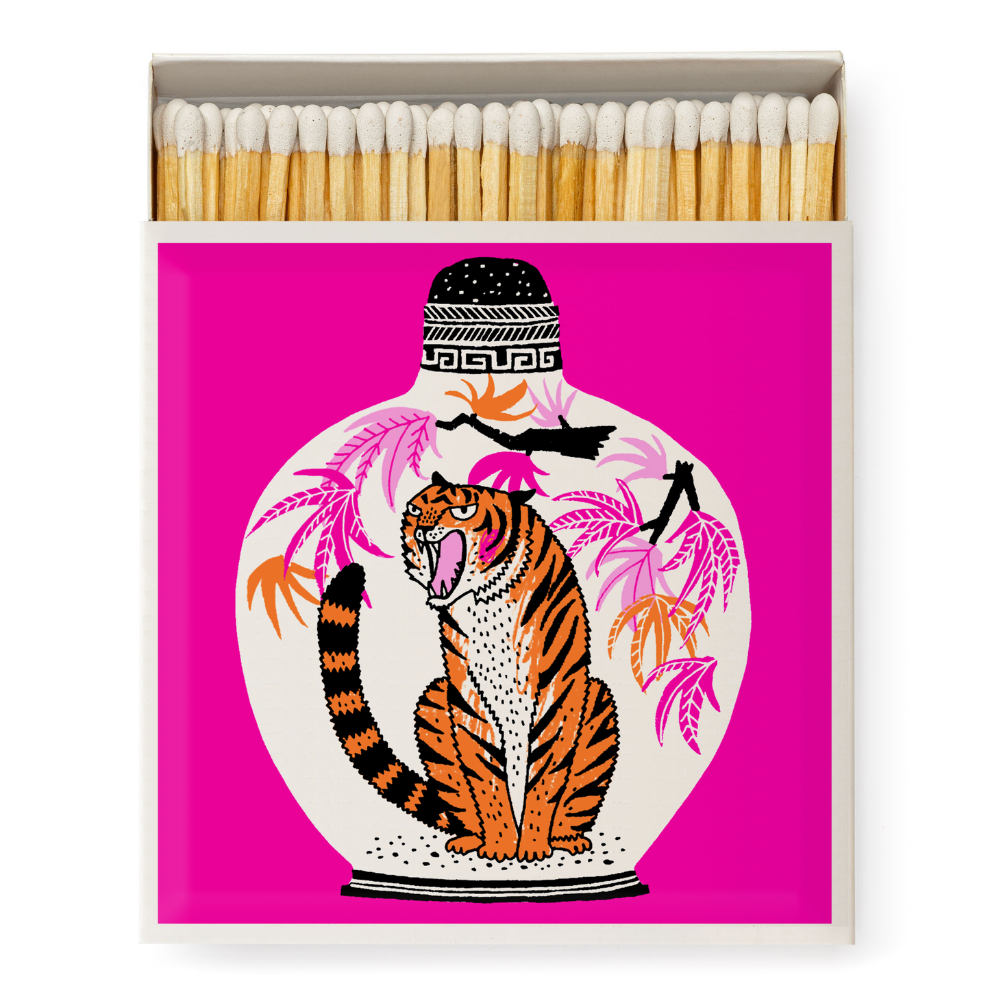 Charlotte Farmer Tiger | Square - Safety Matches