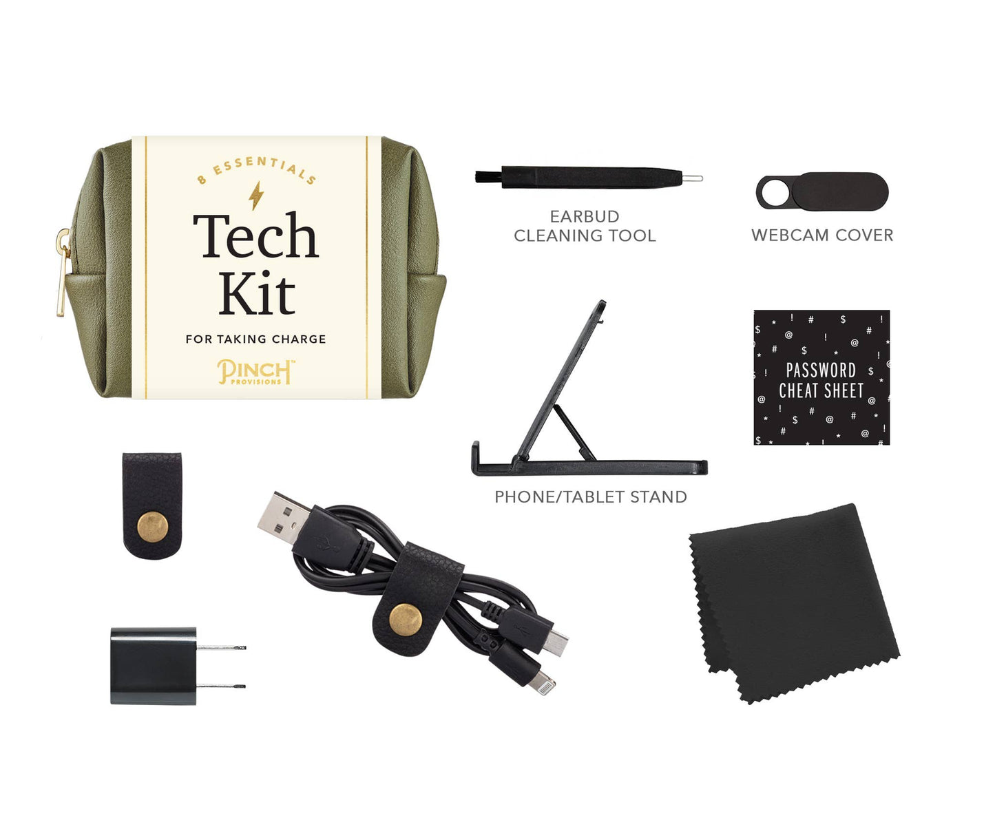 Tech Kit | Vegan Leather | Father's Day Gifts | Mens Gifts