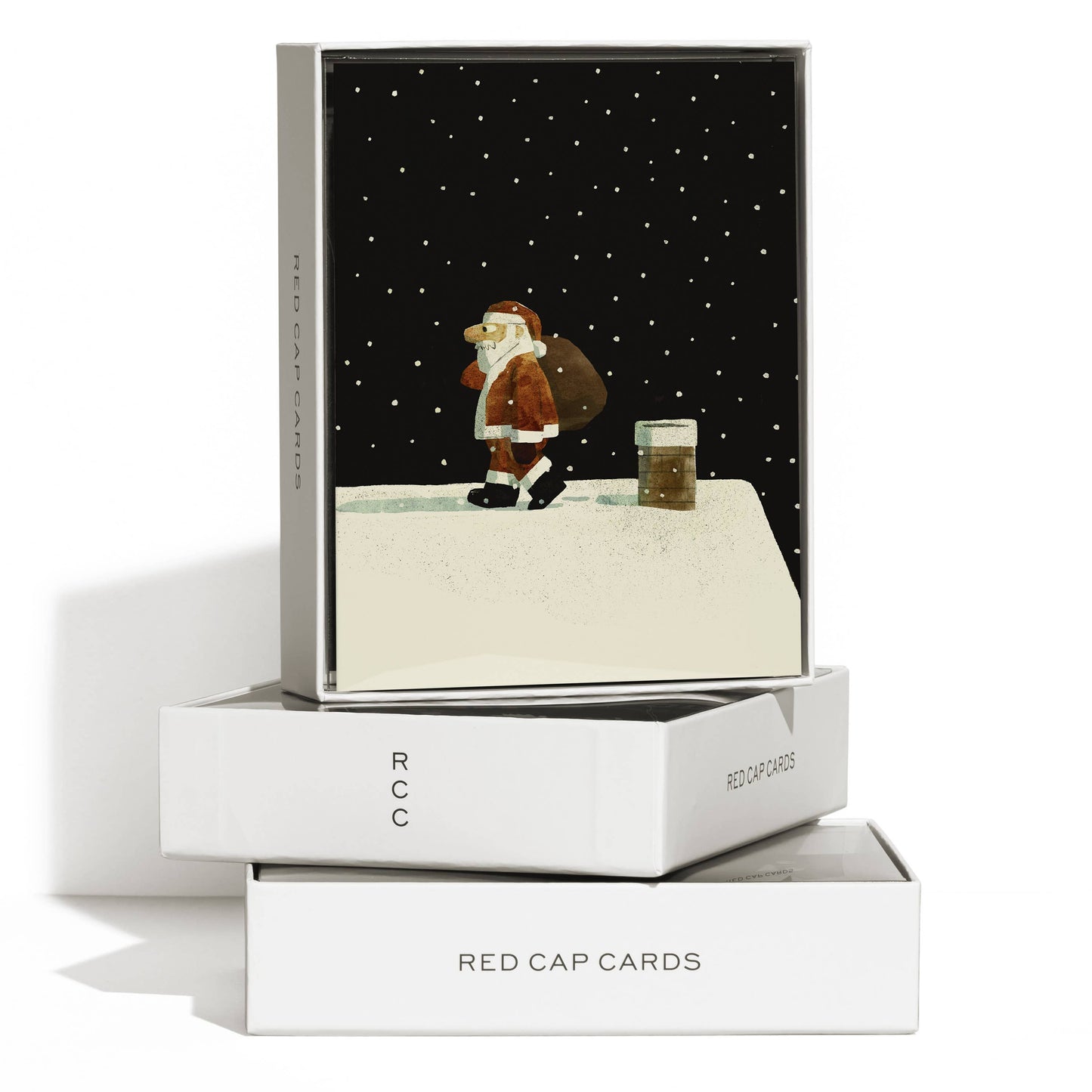 Up on the Housetop holiday greeting card: Singles