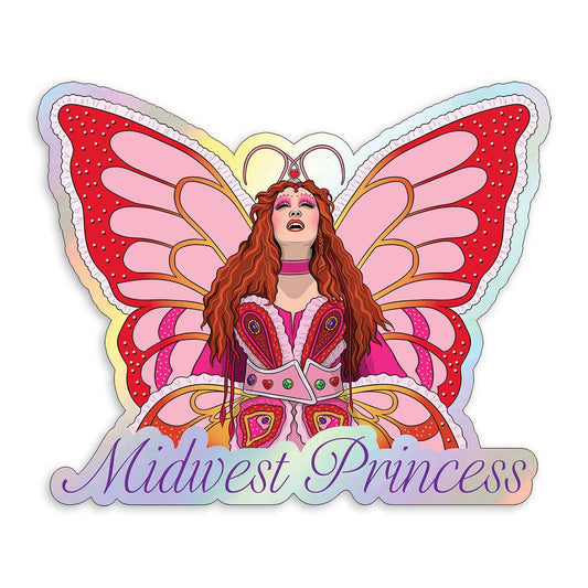 Chappell Midwest Princess Die Cut Sticker (Holographic)