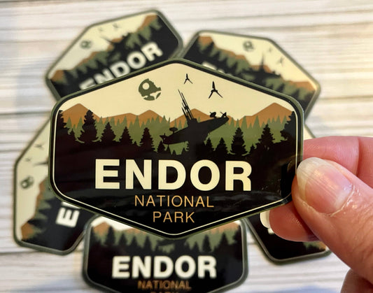 National Park, Endor, Vinyl Sticker (Star Wars)