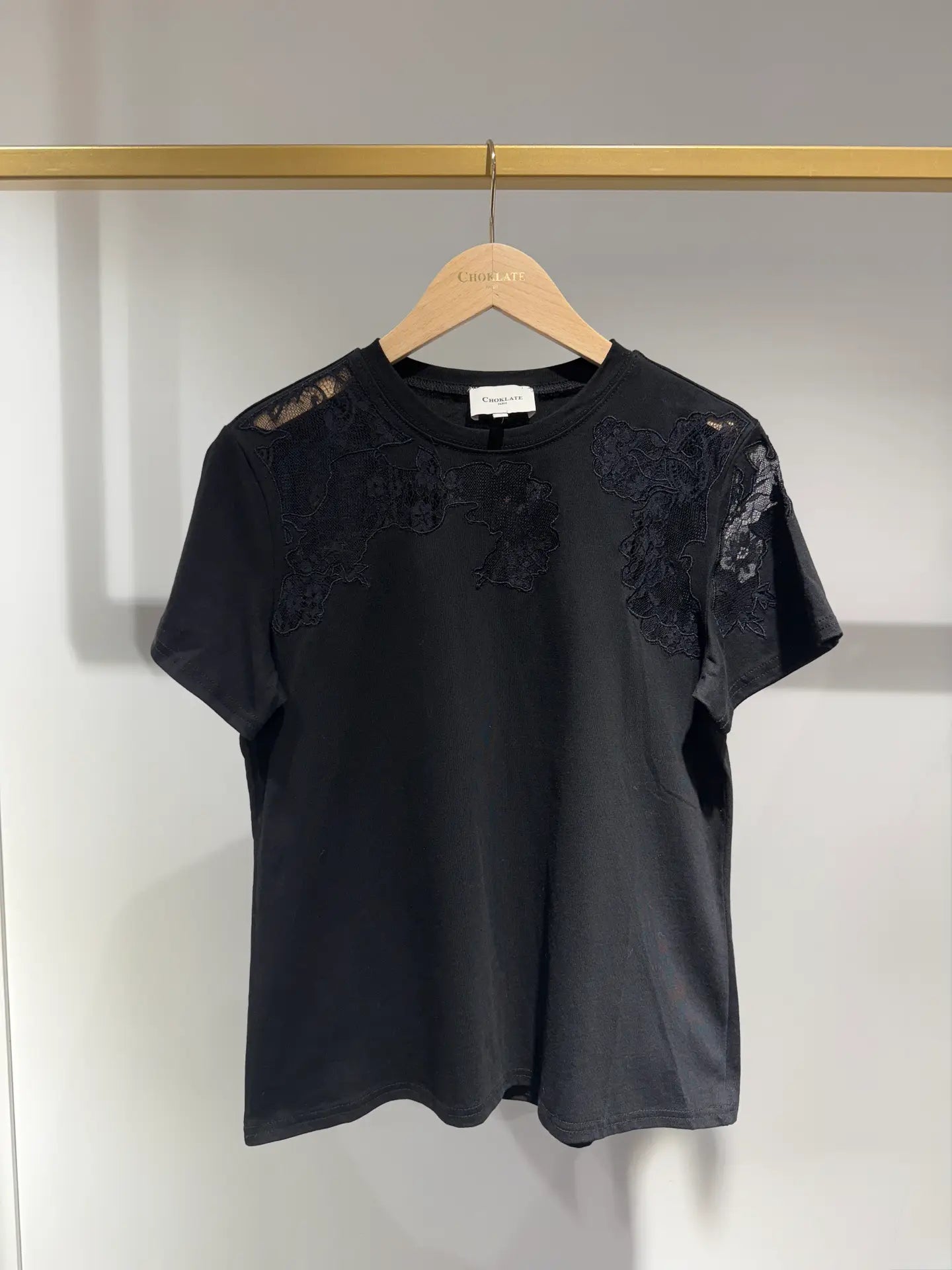 Embroidered Cotton T-Shirt