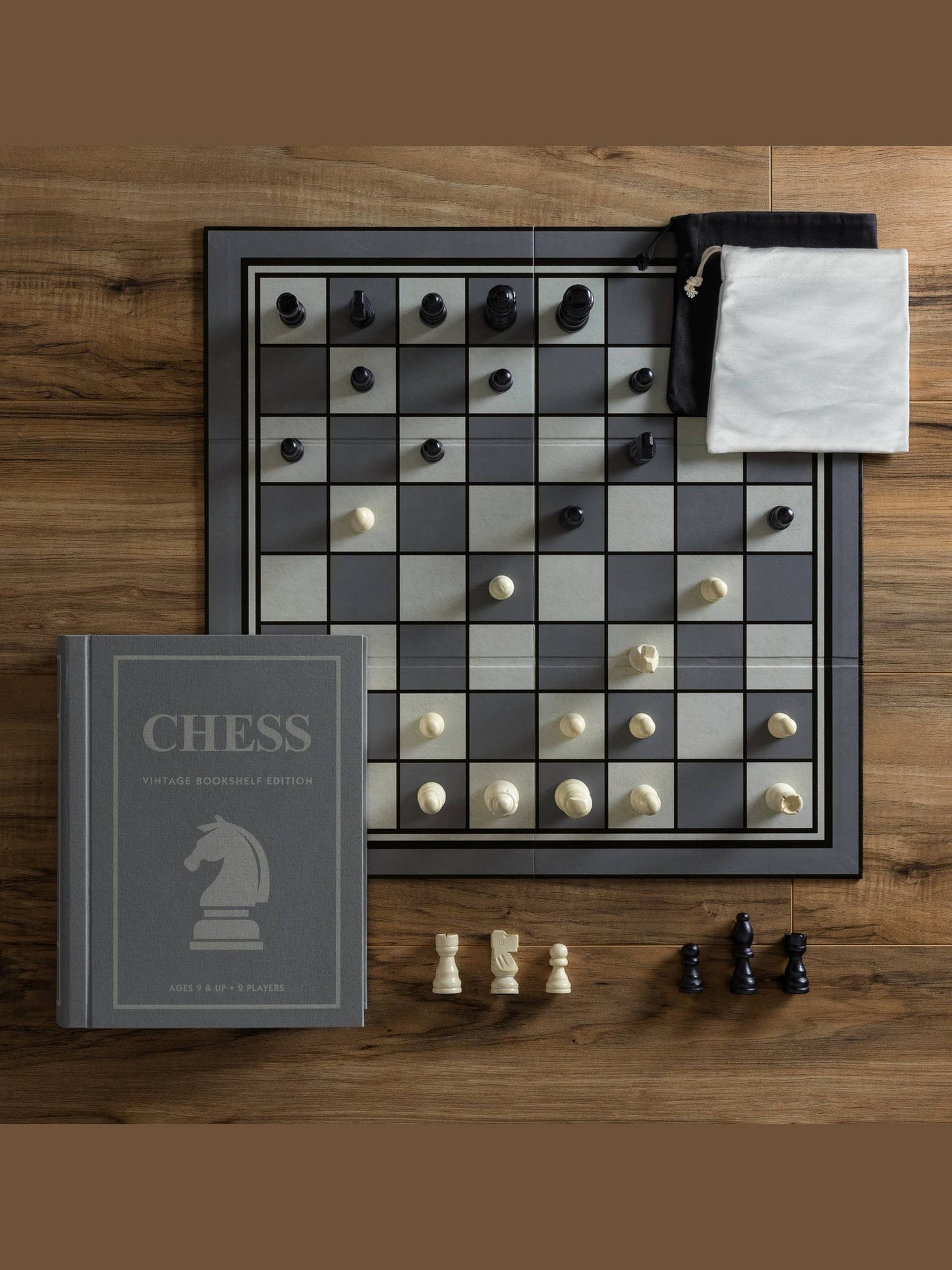 WS Game Company Chess Vintage Bookshelf Edition