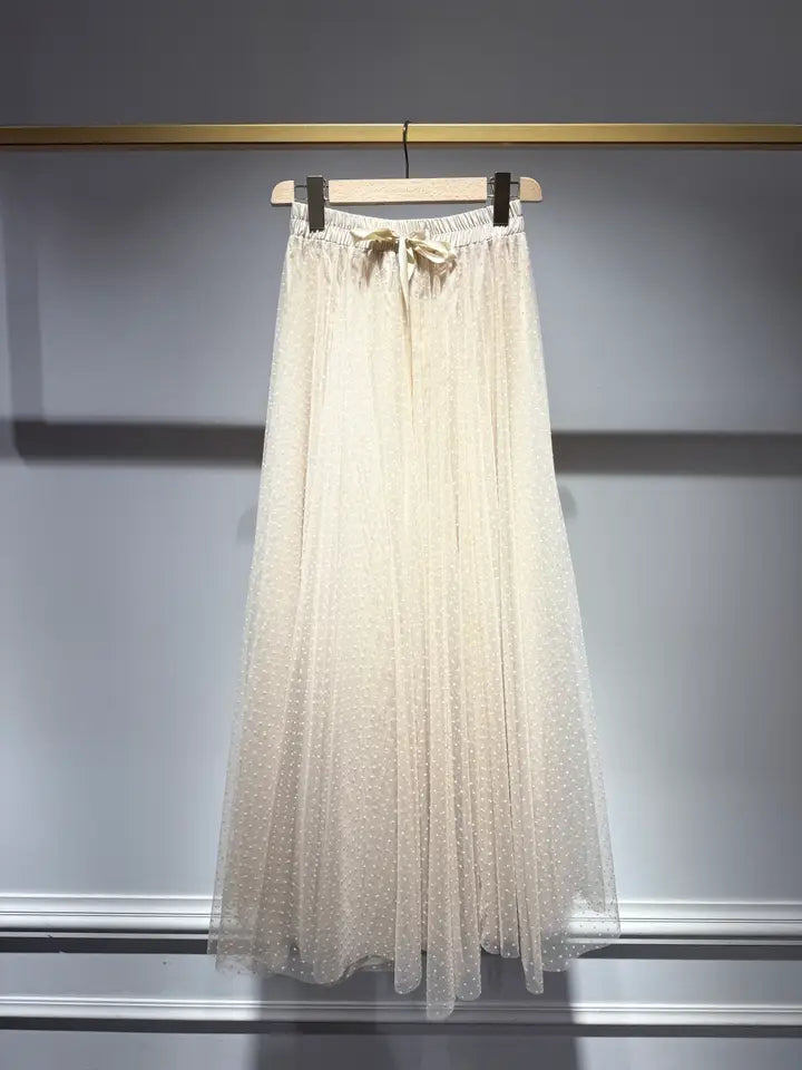 Aria Tulle Plumetis Skirt