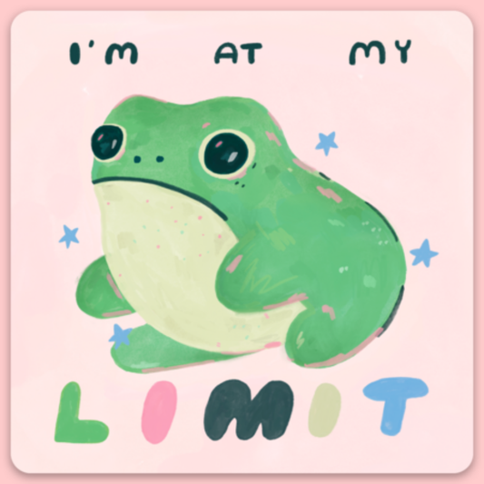 I'm At My Limit Sticker