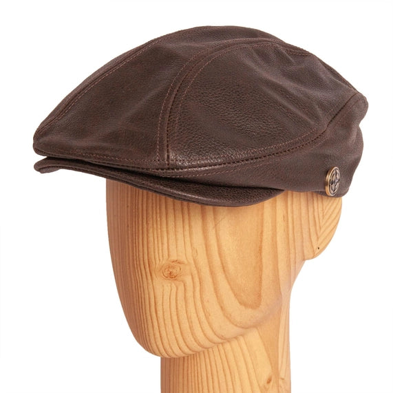 Leather Ivy Cap - Style Bookie