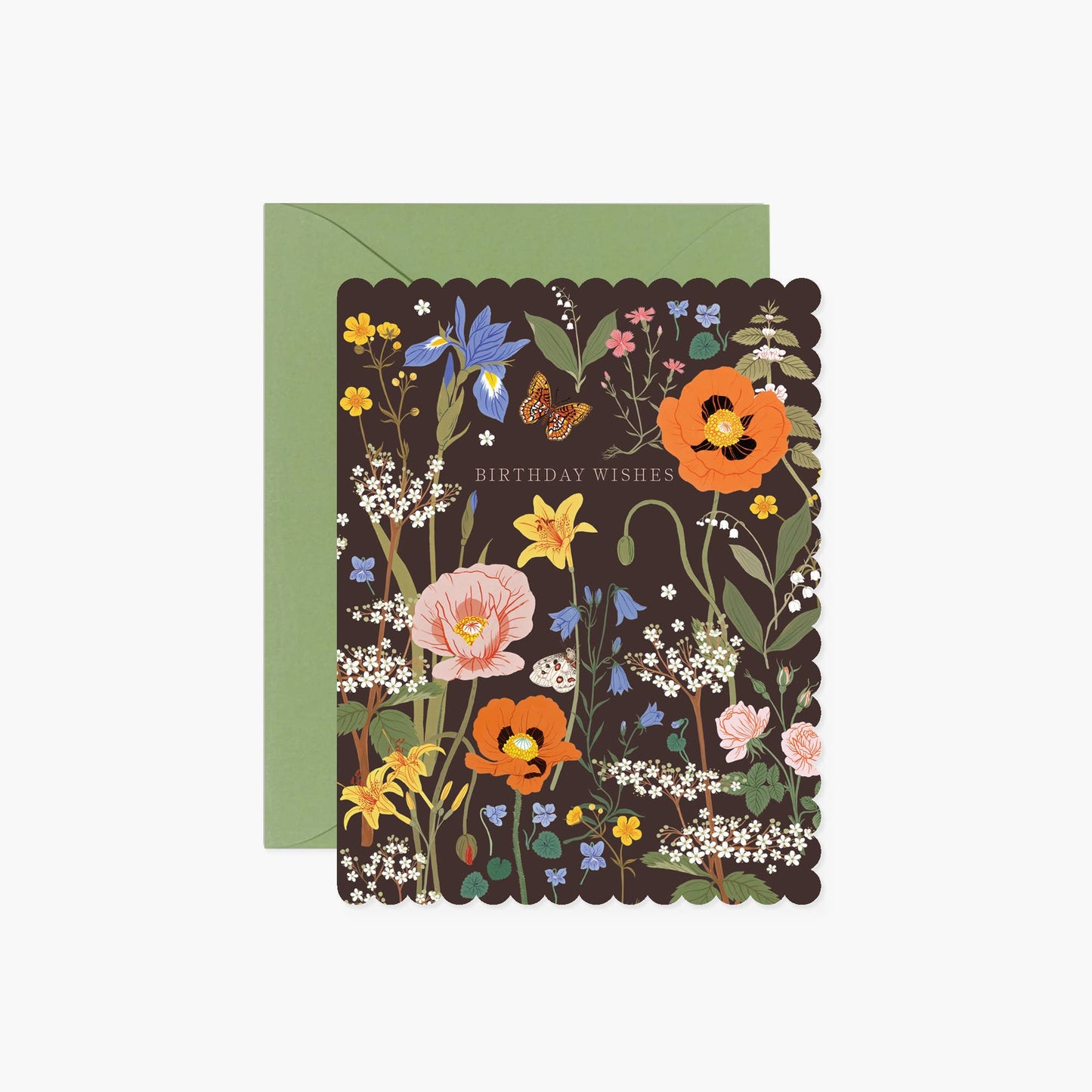 WILD FLOWERS FIELD BIRTHDAY | greeting card