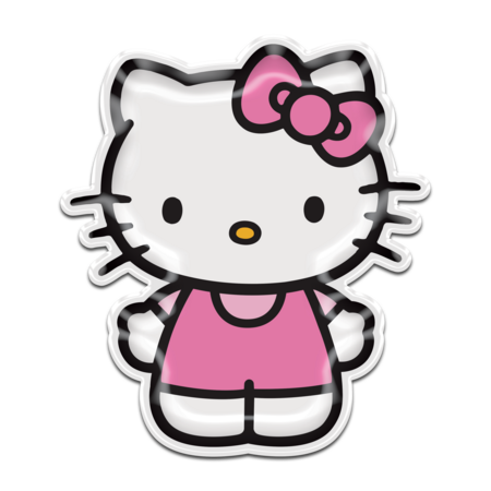 Hello Kitty Pink Outfit Sculpted Trinket Tray