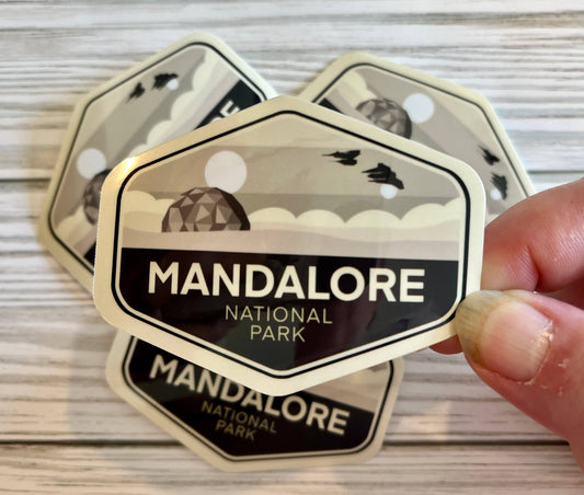 National Park, Mandalore, Vinyl Sticker (Star Wars)
