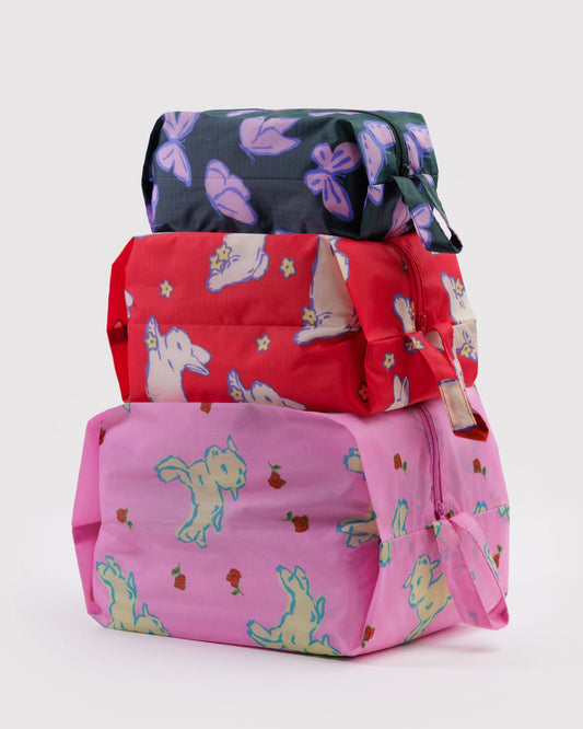 3D Zip Set -Spring Animals