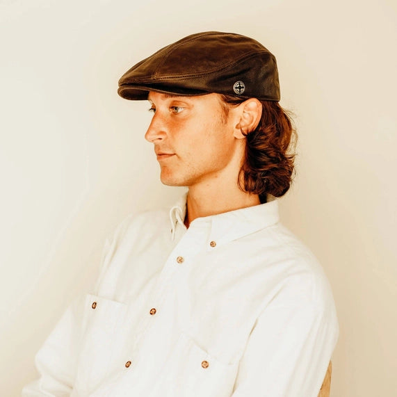Leather Ivy Cap - Style Bookie
