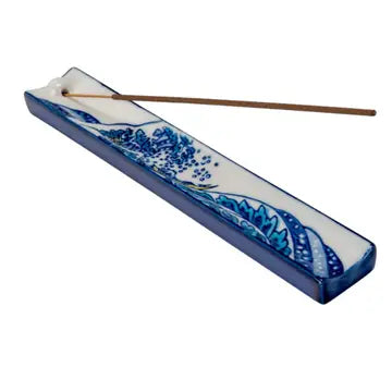 Hand painted Ceramic Incense Holder 9 Inch