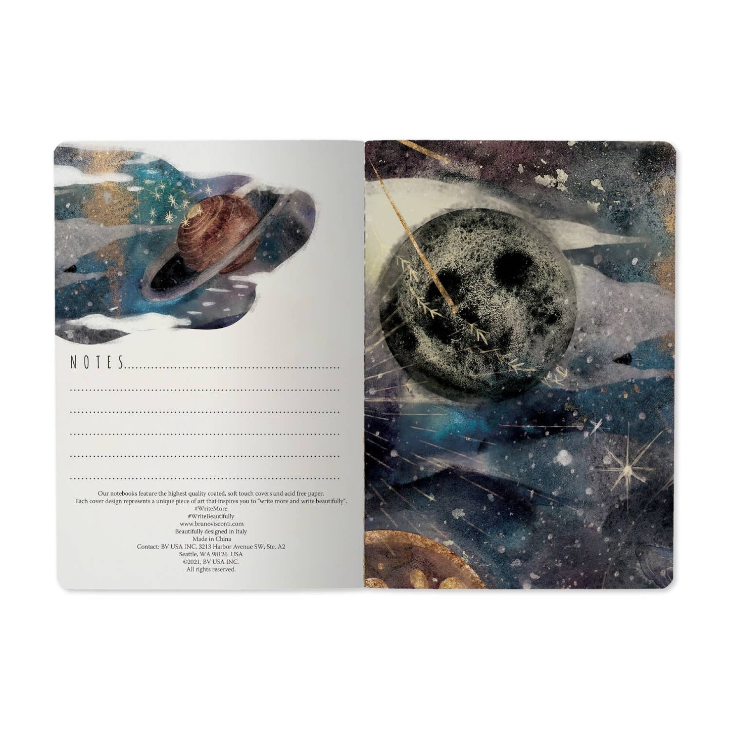 Softcover Notebook | Galaxy