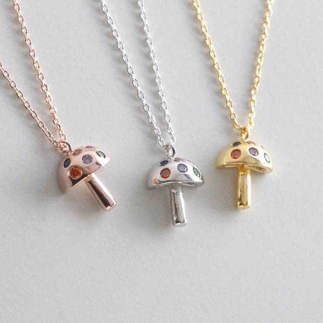 Magical Mushroom Necklace