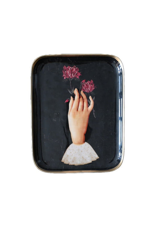 Flore Half Enamel Tray