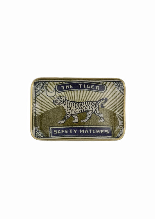 Safety Matches Enamel Tray