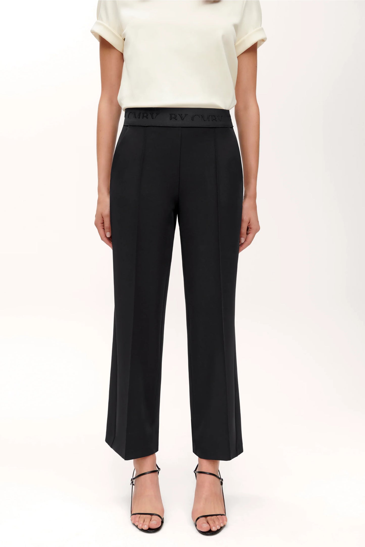 Cameron Wide Fit Cropped Pants