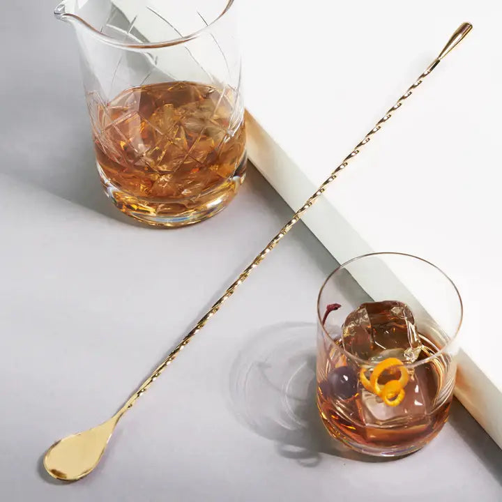 Belmont™ Gold-Plated Weighted Barspoon