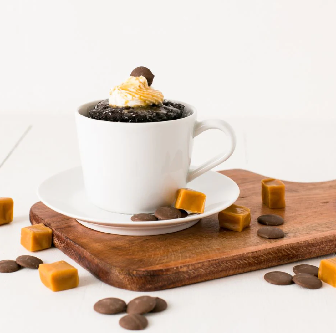 Salted Caramel Brownie Microwave Single