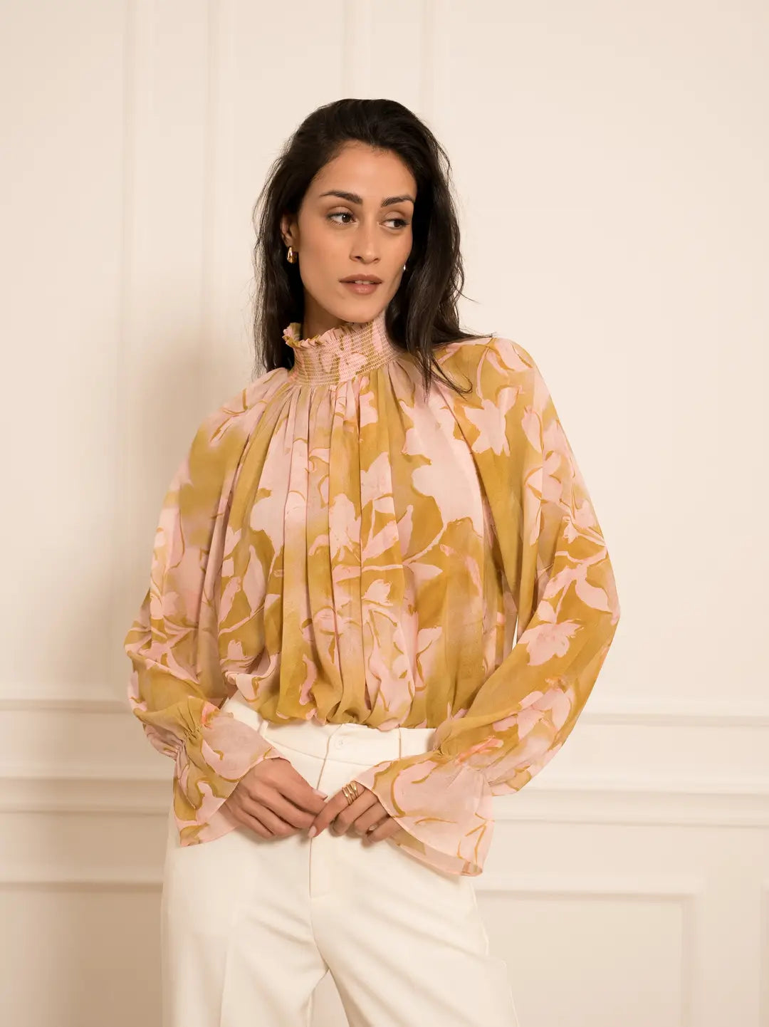Floral Print Blouse