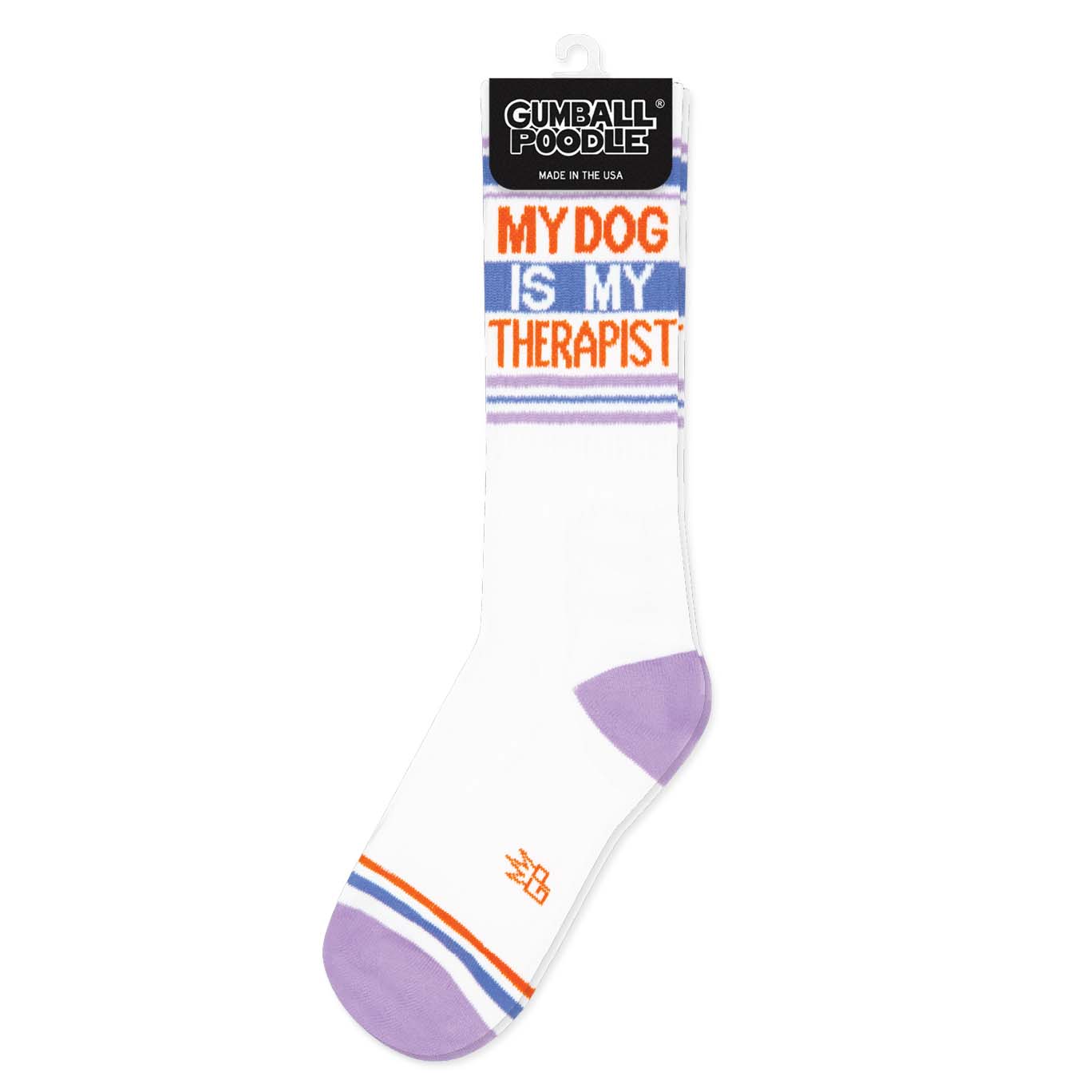 My Dog Is My Therapist Gym Crew Socks