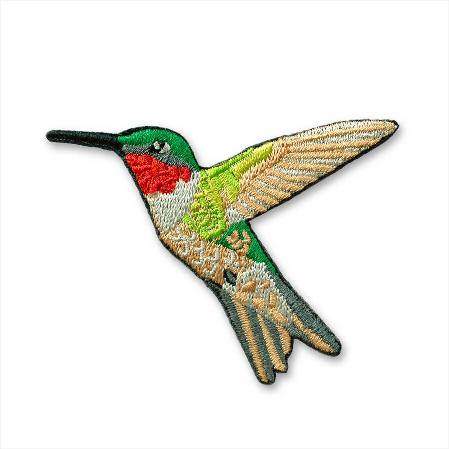 Ruby-throated Hummingbird Patch