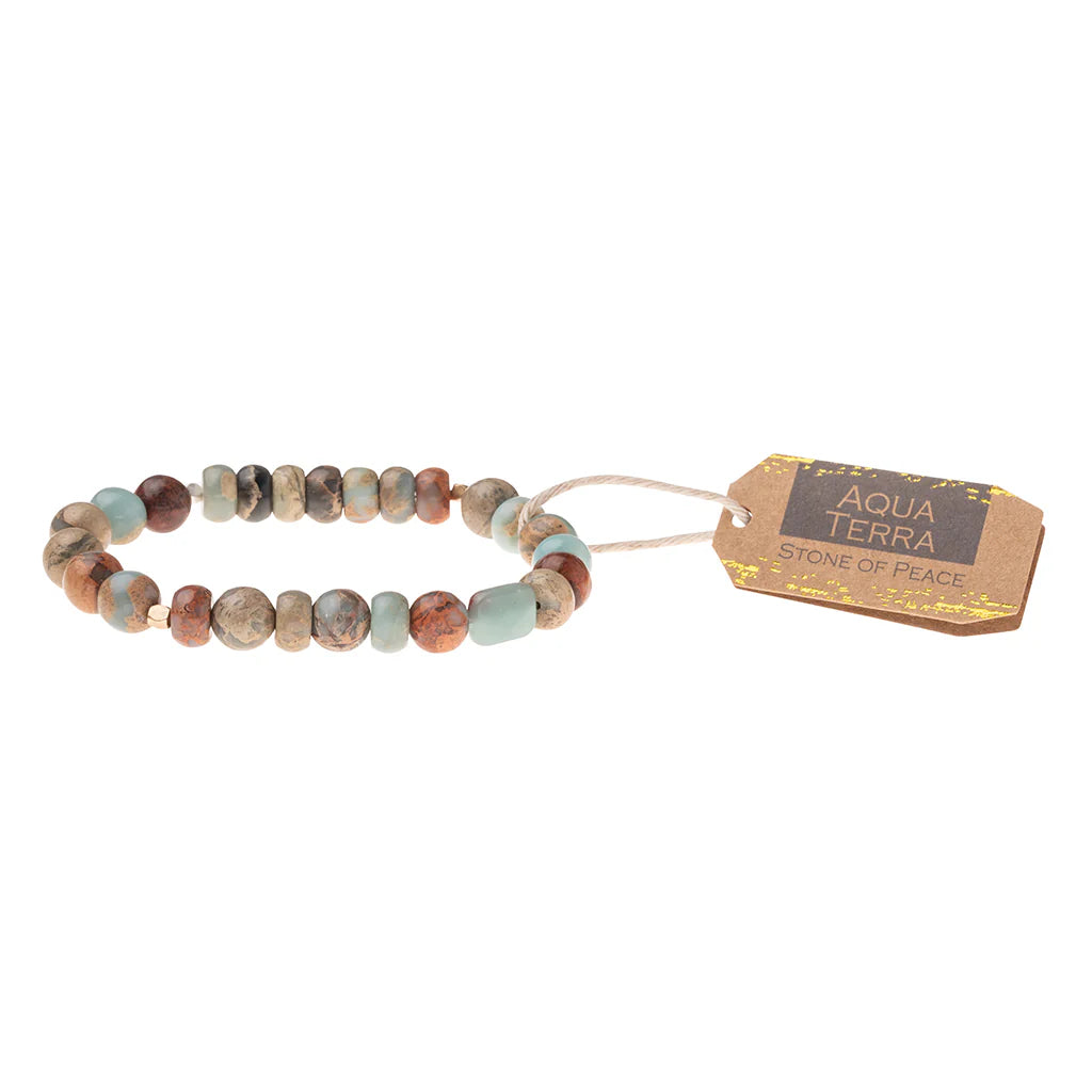 Stone Stacking Bracelet - Aque Terra