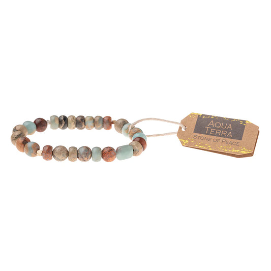 Stone Stacking Bracelet - Aque Terra
