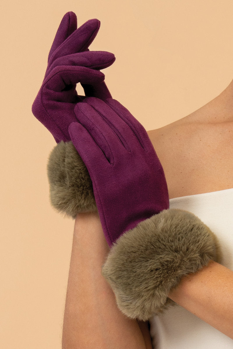 Bettina Gloves | Damson & Olive