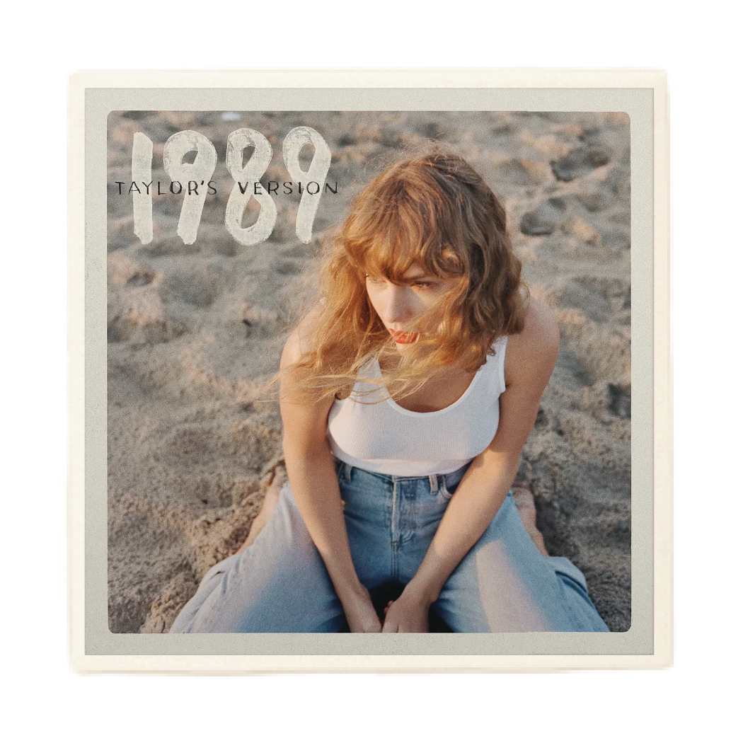 T.S. 1989 (T.S. Version) Rose Garden Pink Album Coaster