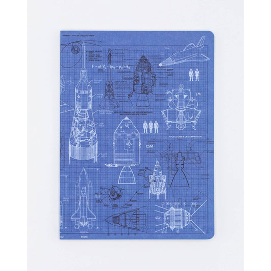 Rocketry Softcover Notebook | Dot Grid