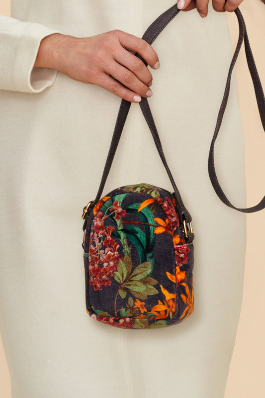 Velvet Out & About Bag | Botany Bliss