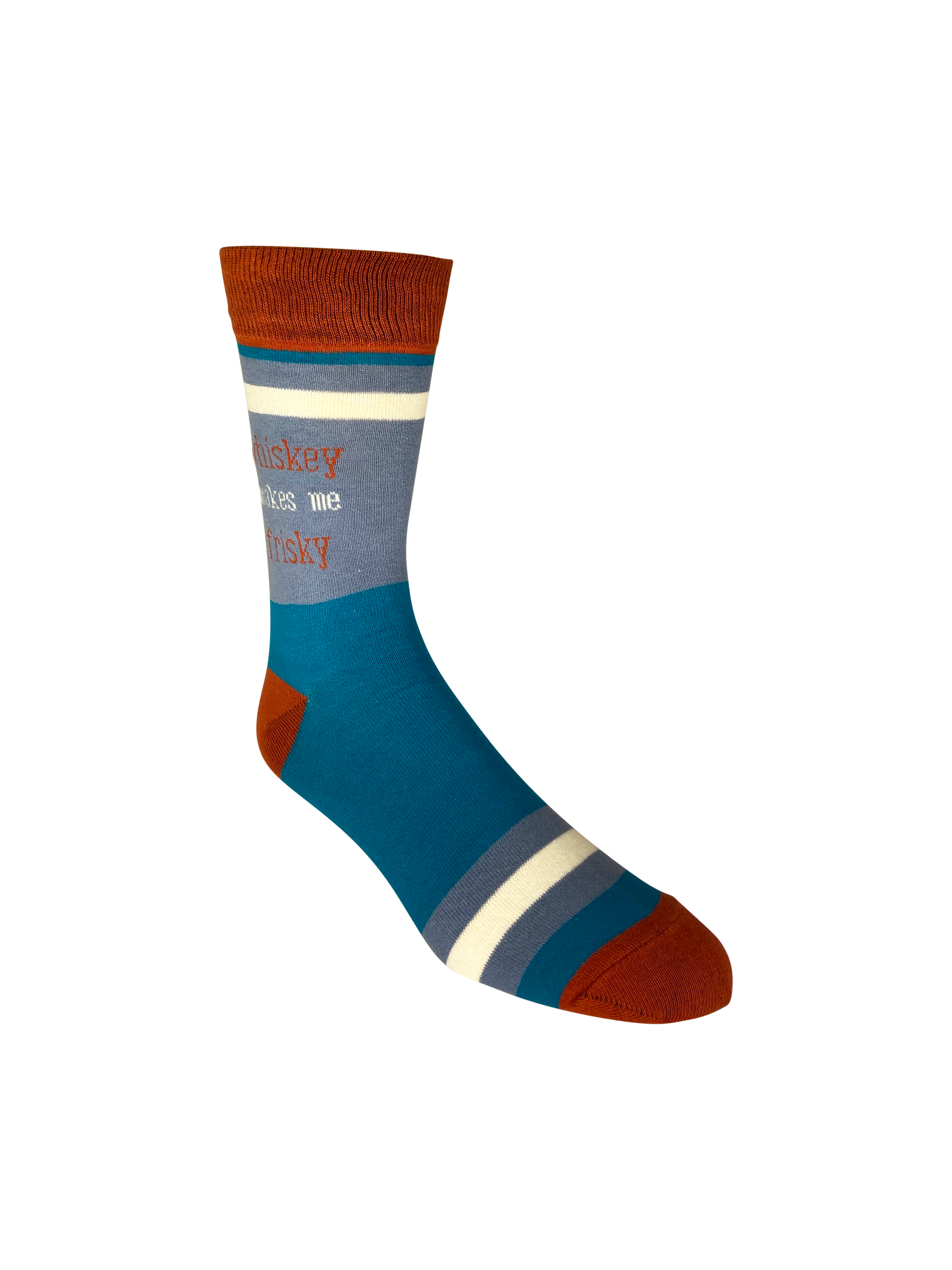 Whiskey Makes Me Frisky - Men's Socks
