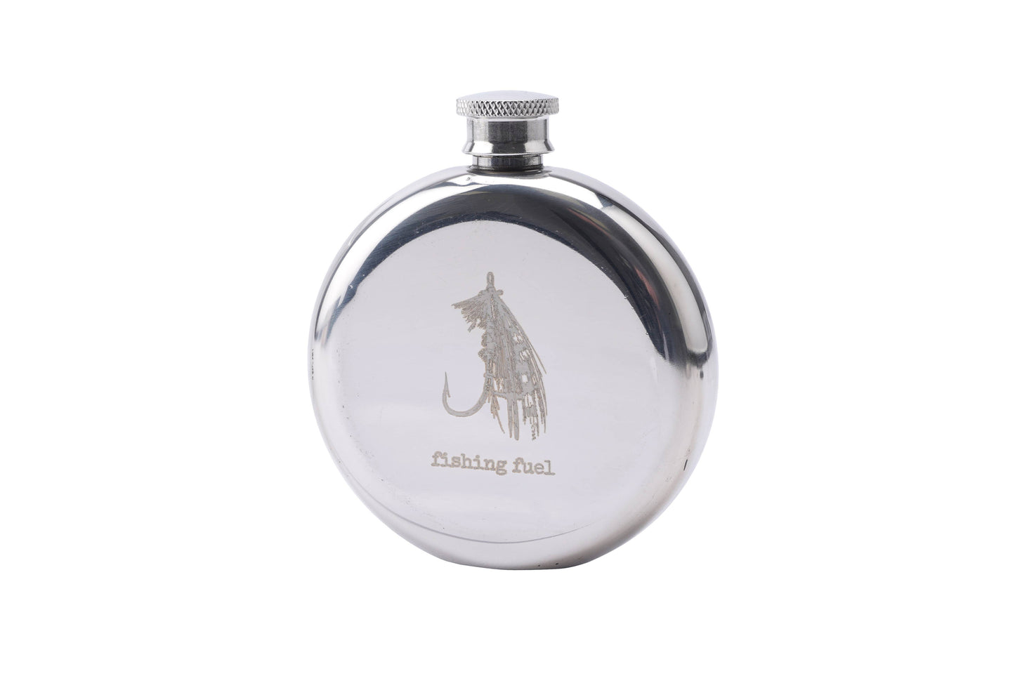 Fishing Fuel Hip Flask | Stainless Steel