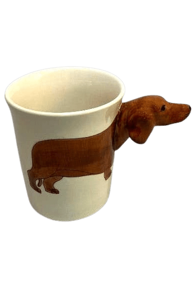 Red Dachshund Mug