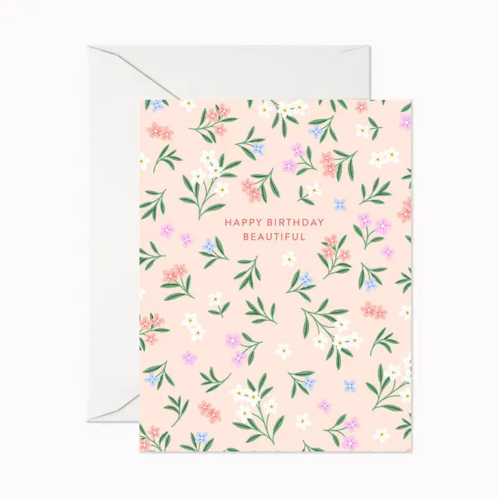 Happy Birthday Beautiful | Greeting Card