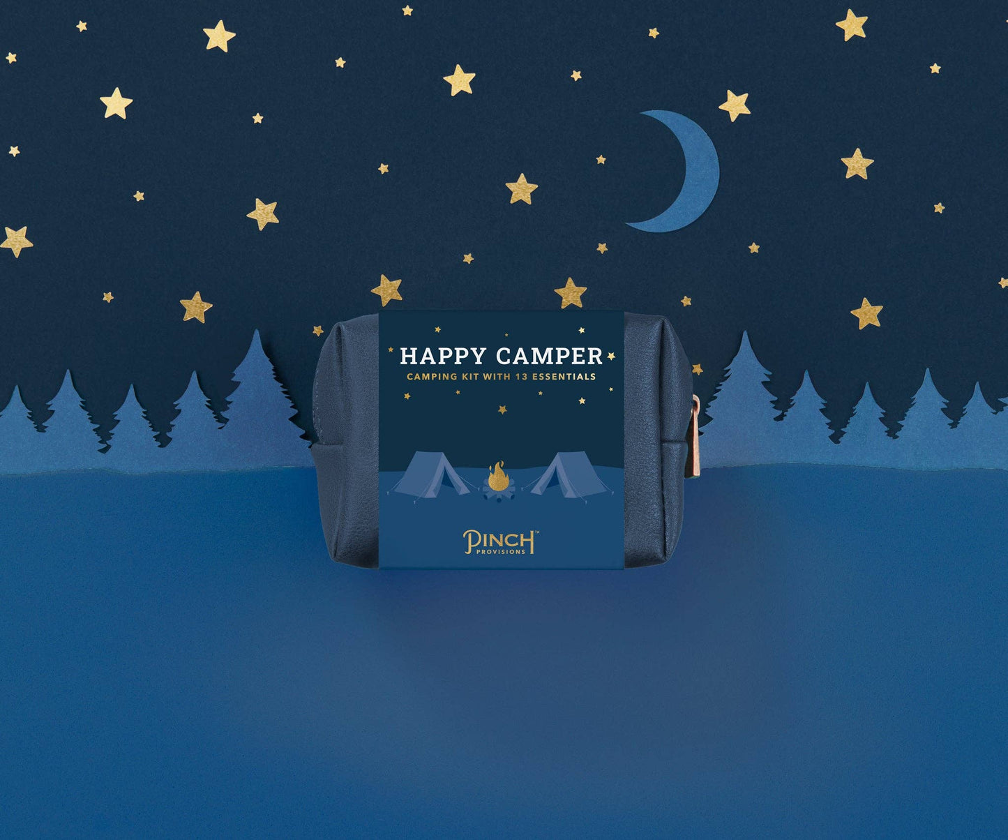 "Happy Camper" Camping Kit | Holiday Gifts for Men, Dads