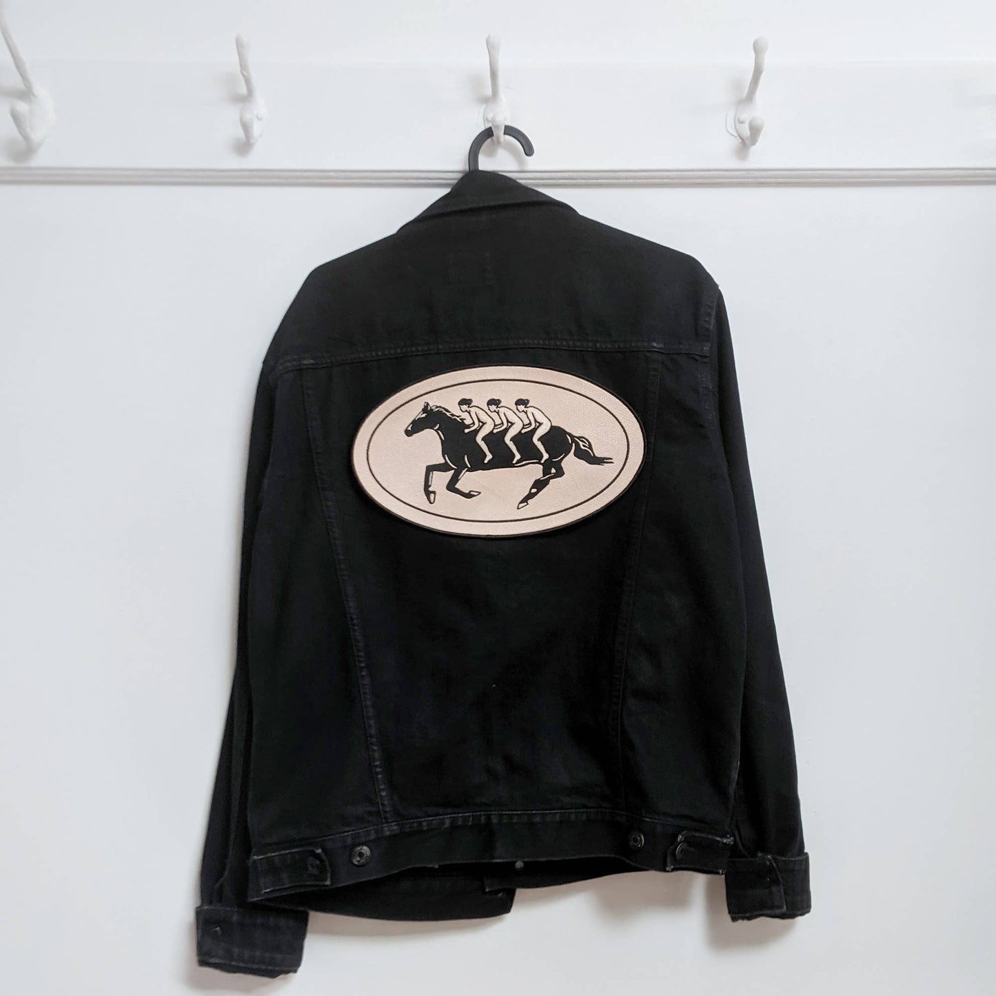 Long Horse Large Back Patch