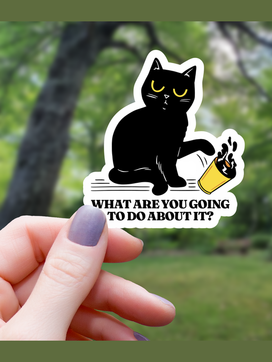 What Are You Gonna Do About It Sticker