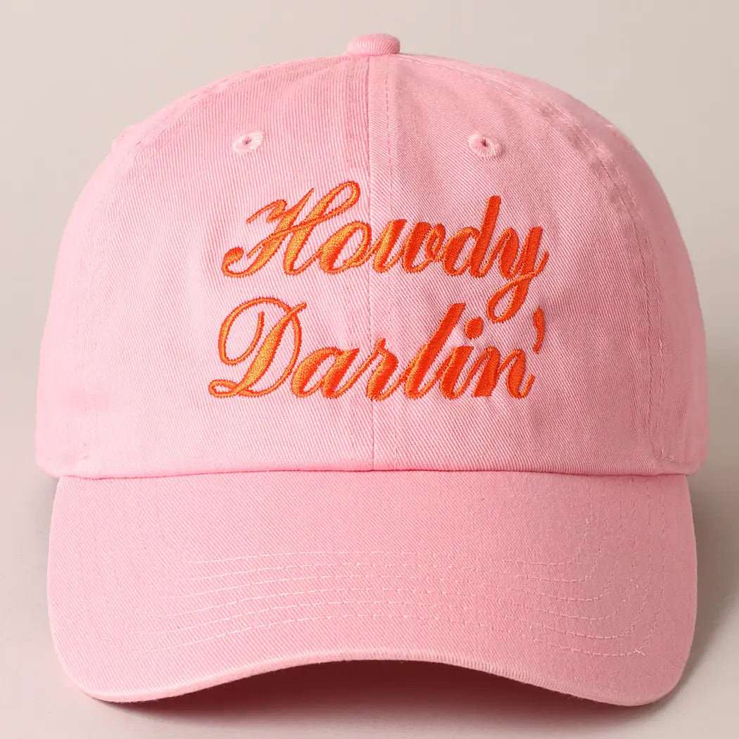 Howdy Darlin' Embroidered Baseball Cap
