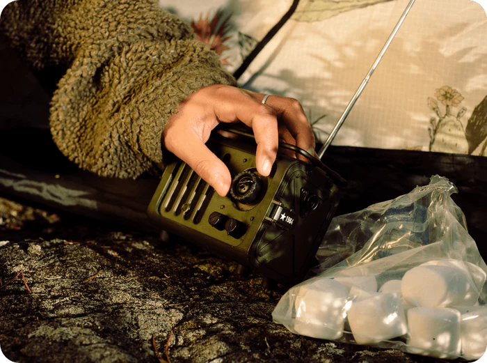 MUZEN Wild Jeep Portable FM Radio & Bluetooth Speaker