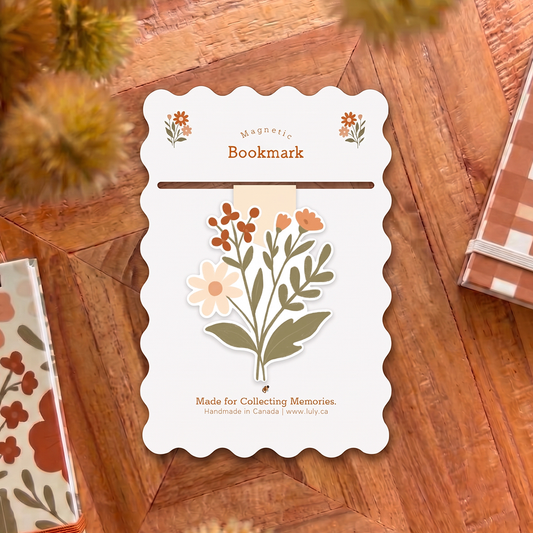 Magnetic Bookmark | Wildflower Bouquet