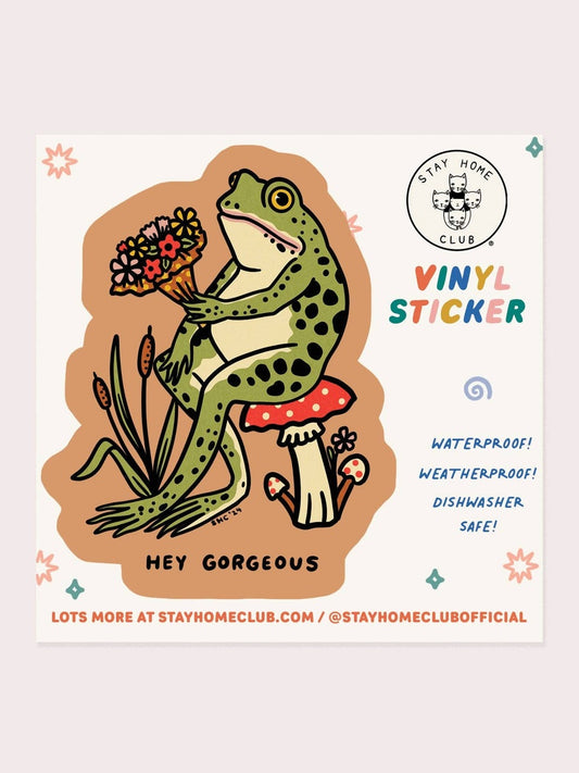 Hey Gorgeous Vinyl Sticker