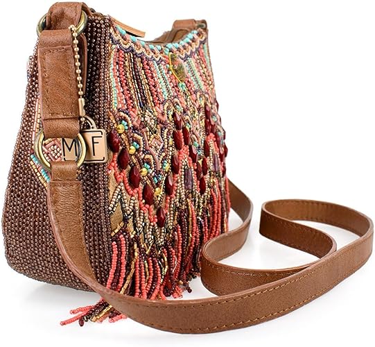 Mary Frances Barefoot on The Beach Crossbody Handbag