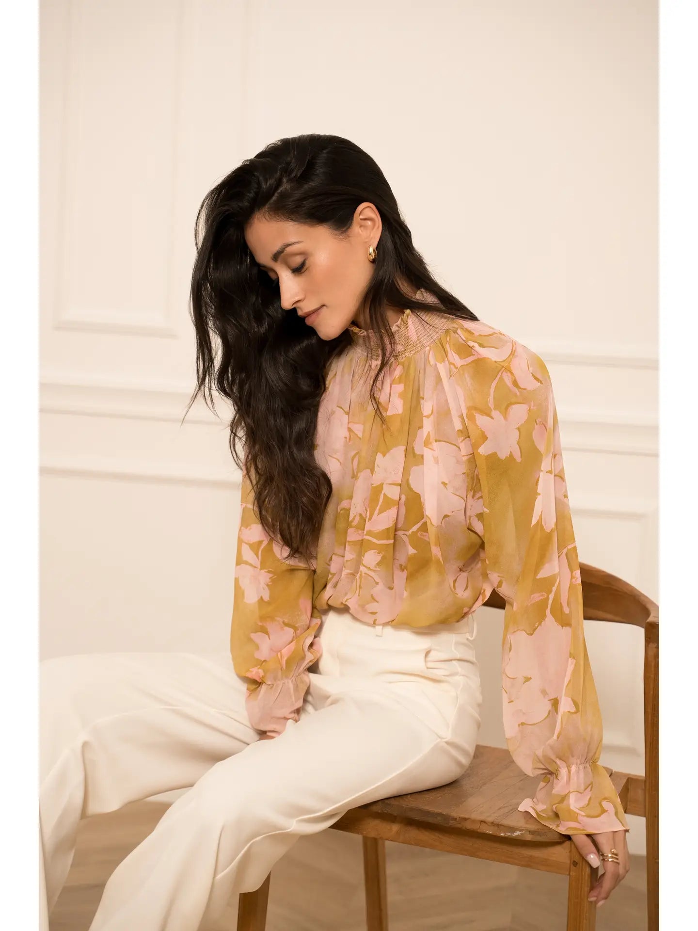Floral Print Blouse
