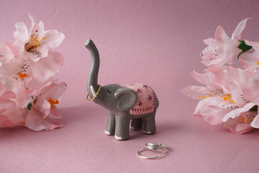 Ellie the Elephant Ring Holder