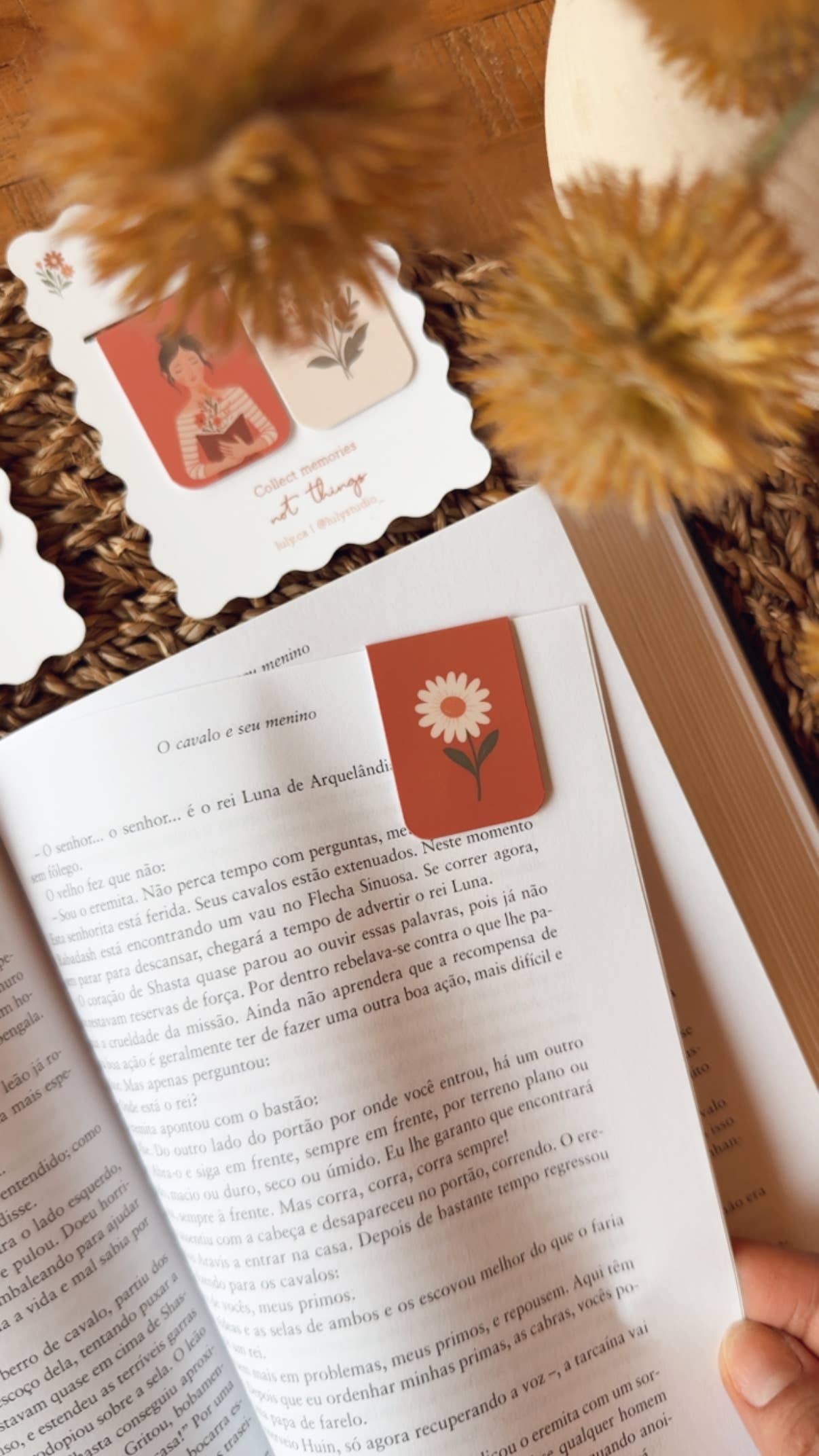 Magnetic Bookmark | Flower
