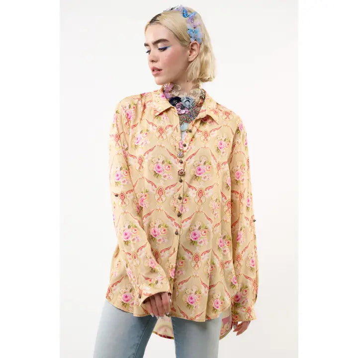 Golden Girl Shirt | Faded Gold